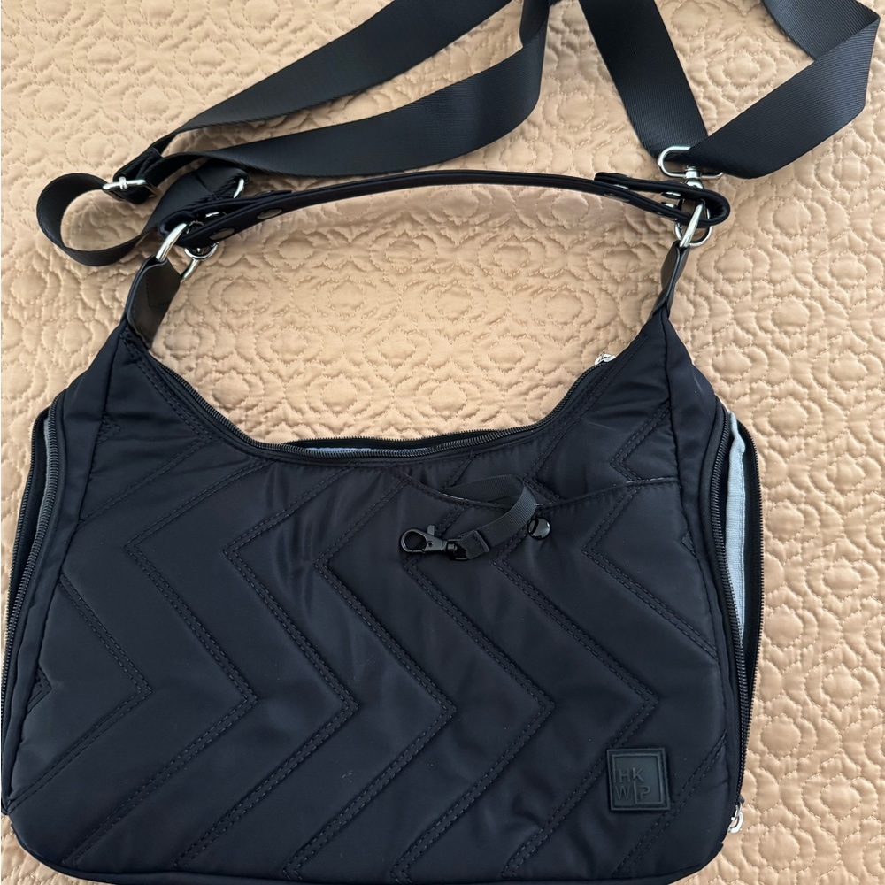 IKWIP Black Crossbody Bag